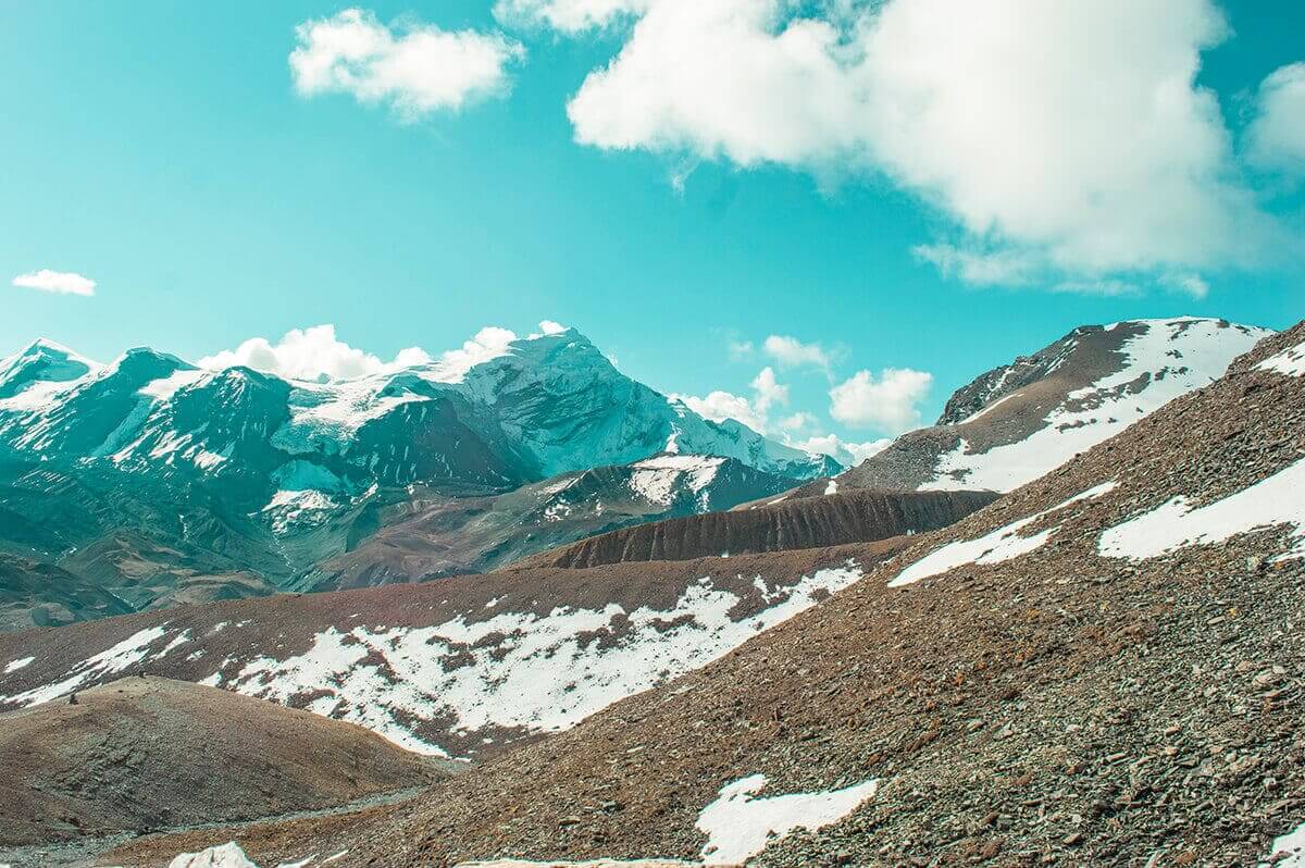 annapurna ranges high camp to muktinath over thorong la pass on the annapurna circuit