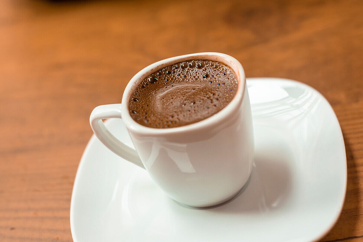 hot turkish coffee best food in istanbul