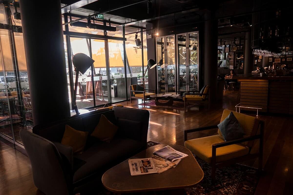 reception area hotel g yangon review