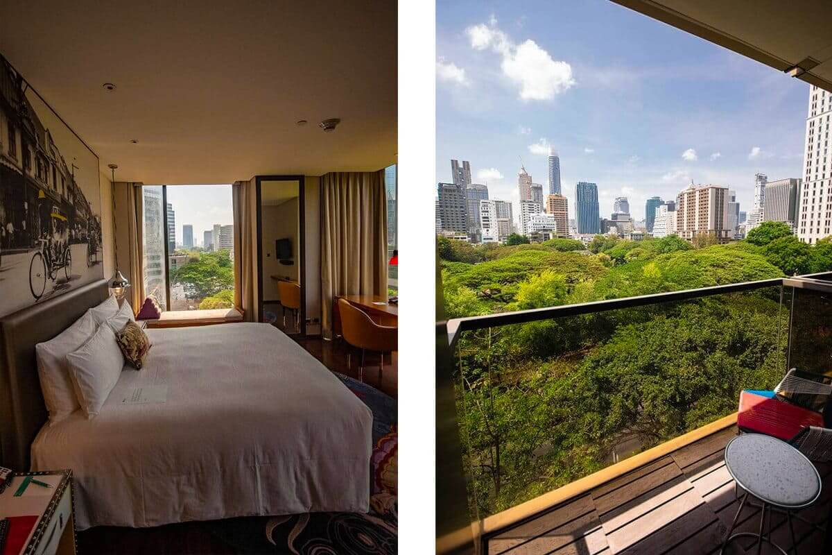 bedroom hotel indigo bangkok review