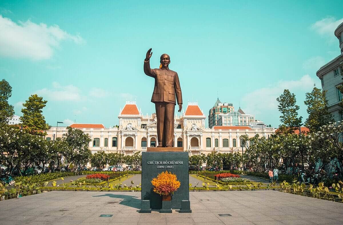 My Vietnam Trip Cost: How Cheap Is Vietnam and My $25 Daily Budget (2025) 32 ho chi minh statue in the city