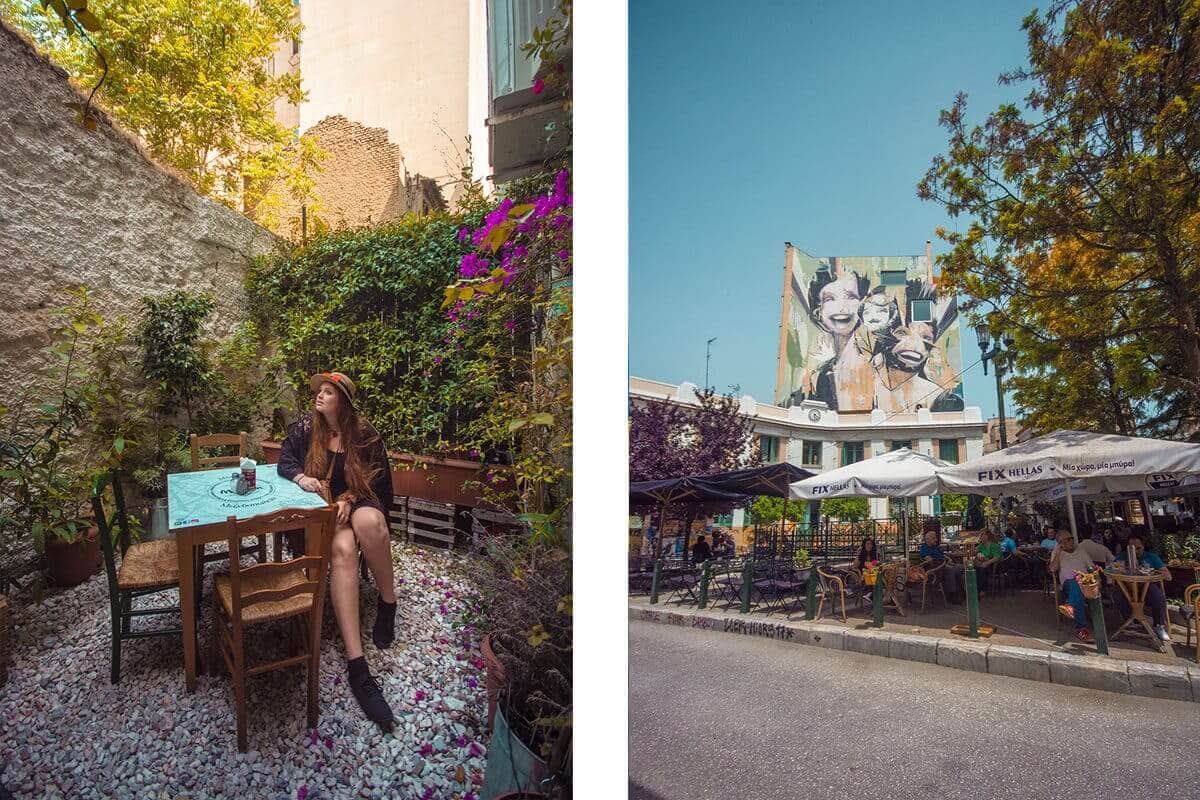 restaurants from the street in athens how expensive is greece