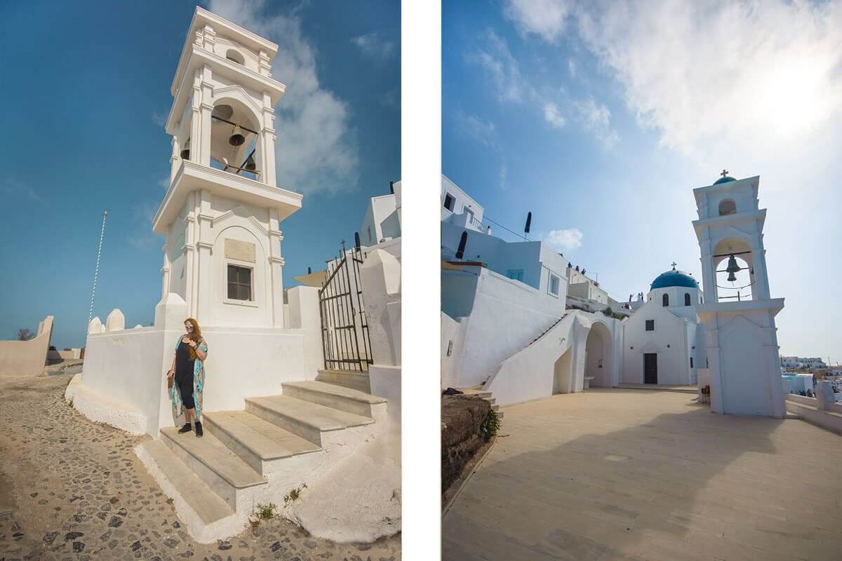 churches in santorini how expensive is greece