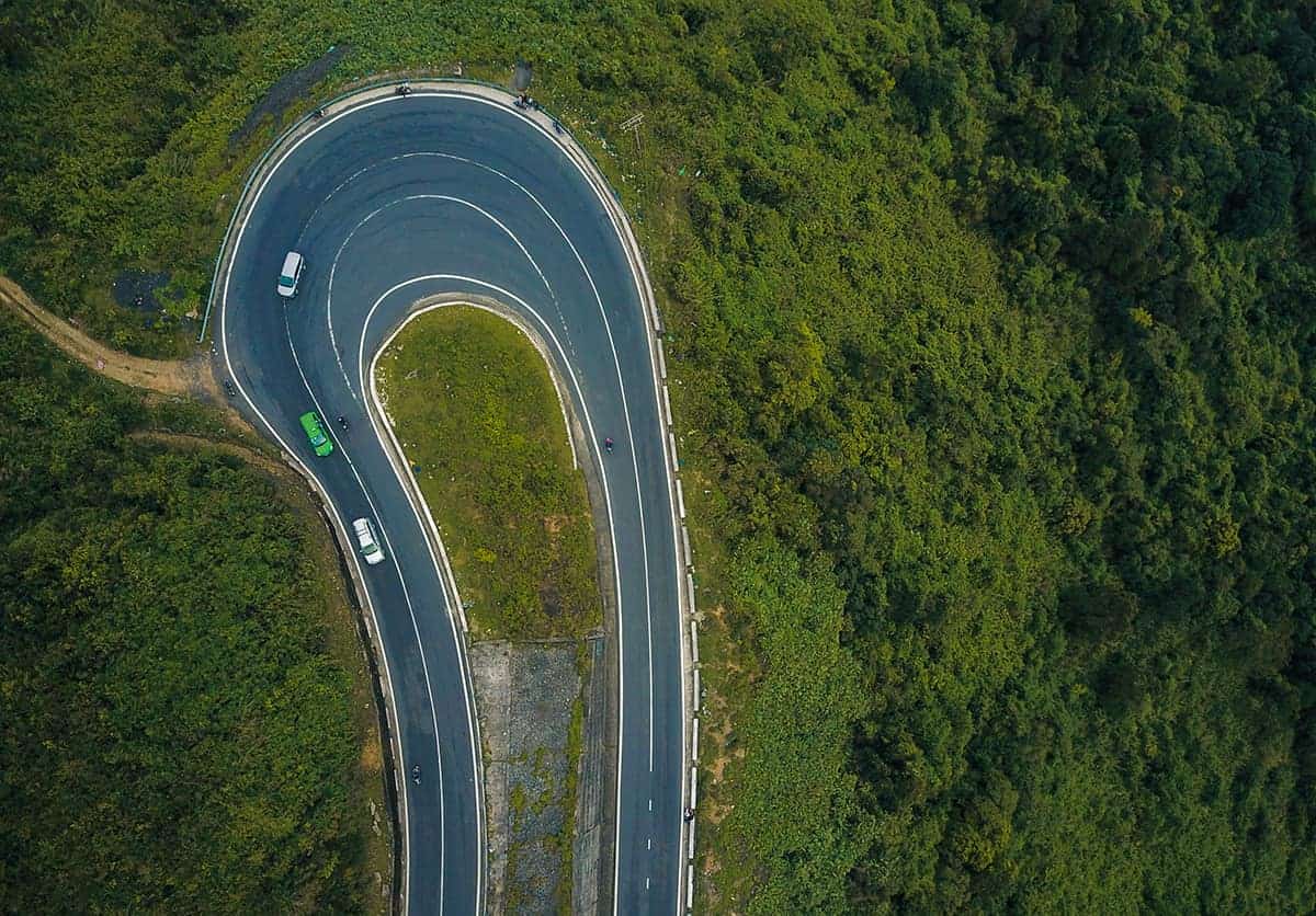 Hue To Da Nang: The Cheapest & Best Ways To Travel 22 switchbacks on the hai van pass