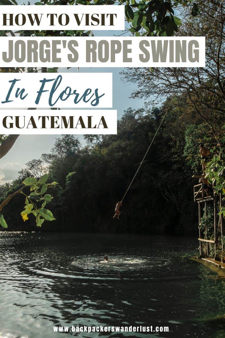 If you are looking for something to do while in Flores then definitely check out Jorge's Rope Swing! This is the perfect hangout spot for adventurous travelers. I will let you know how to get here, costs, opening hours, and more!