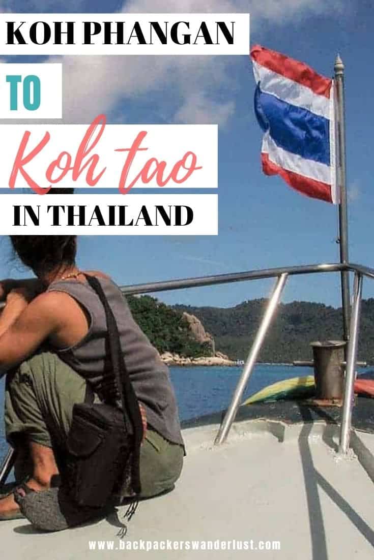 Find out how exactly to travel from Koh Phangan To Koh Tao. These two islands are both must-visits when backpacking Thailand. So, let's find out how to get to Koh Tao and what are the best ferry companies?
