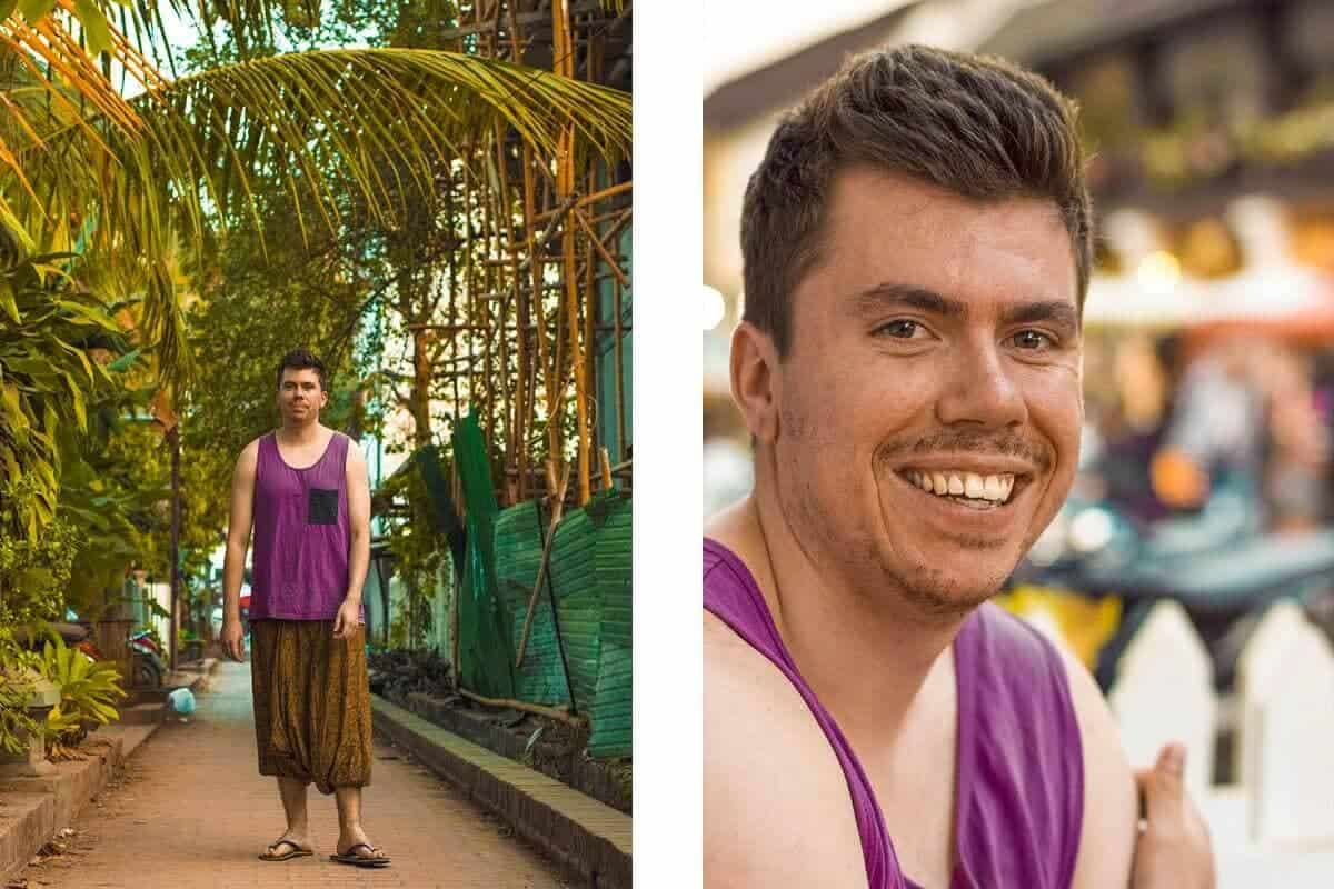 streets of luang prabang night market