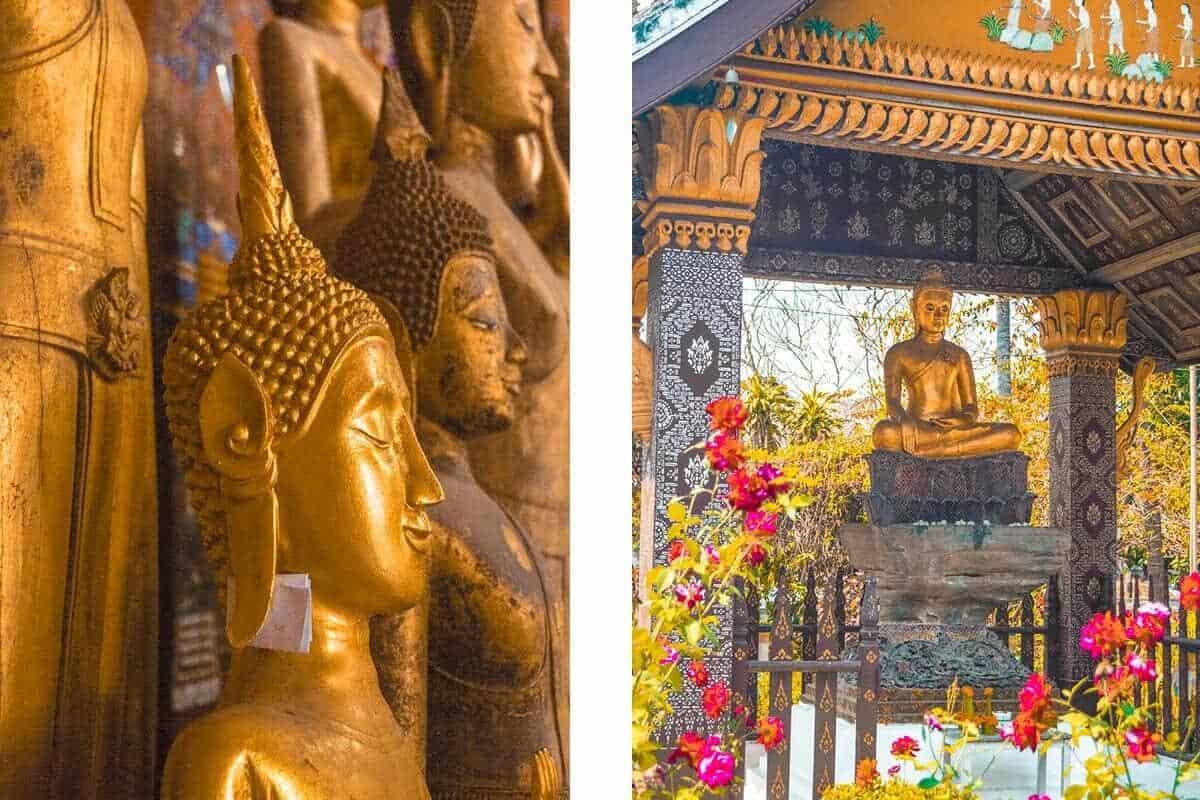 Cost To Travel Laos And My Laos Travel Budget: $30.00 Per Day 17 buddha in luang prabang