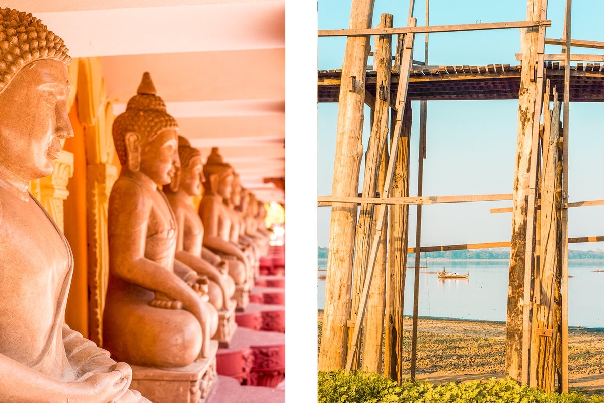 Day Tour Mandalay Myanmar Including Visiting U Bein Bridge, Inwa Town, A Monestary, A Beautiful Sunset And Many More | What to do in Mandalay | Best things to do in Mandalay | Mandalay photography | Travel blog Mandalay | Backpackers Wanderlust |