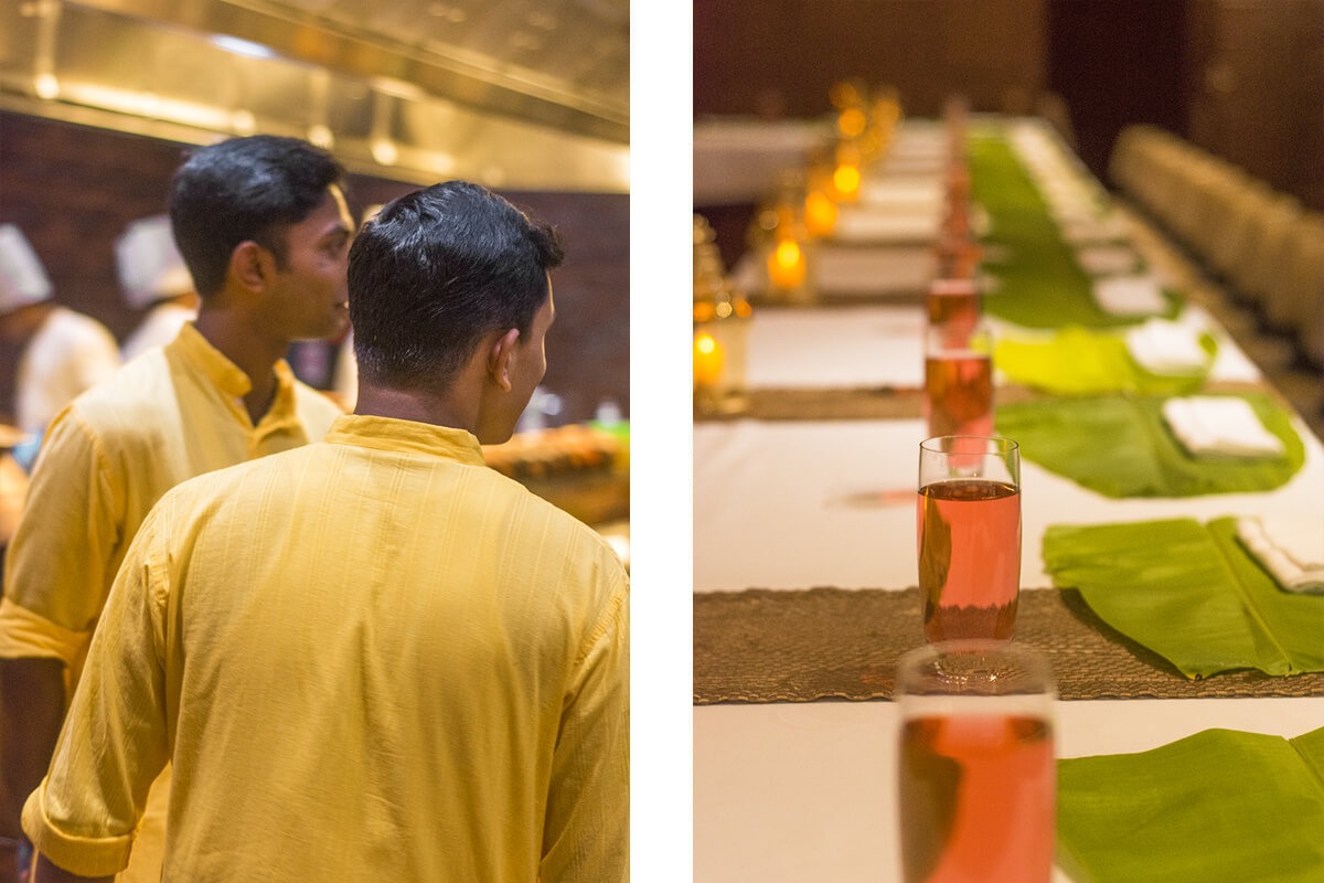 dinner at the kochi marriott hotel