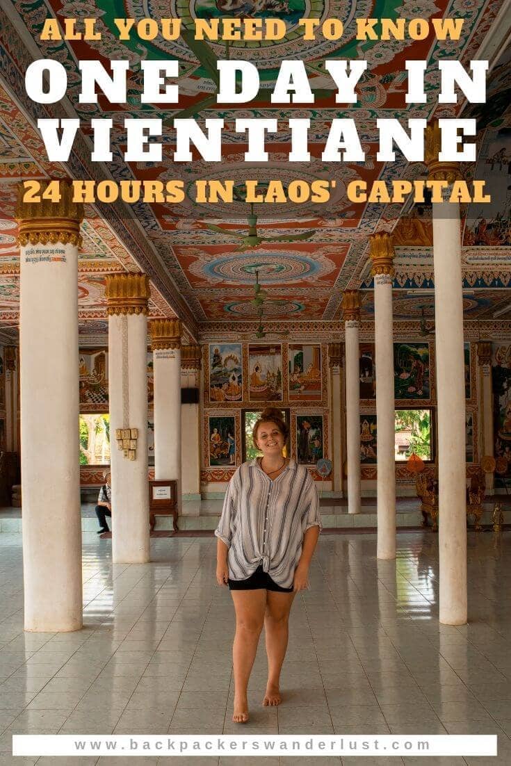 Find out the perfect one day in Vientiane itinerary to ensure you have the ultimate stay in Laos capital city. Learn about the best things to do, restaurants, where to stay and more to make the most out of your 24 hours in Vientiane!