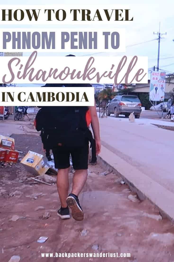 Phnom Penh To Sihanoukville: The 5 Best Ways To Travel 20 Come check out the best ways to travel from Phnom Penh to Sihanoukville in Cambodia. I will compare the bus, minivan, train, and plane choices to let you know which exactly is the best option!