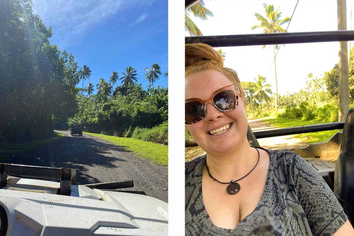 driving around rarotonga with raro buggy tours