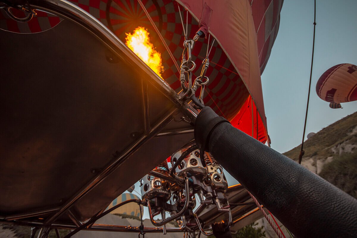 inside balloon royal balloons cappadocia