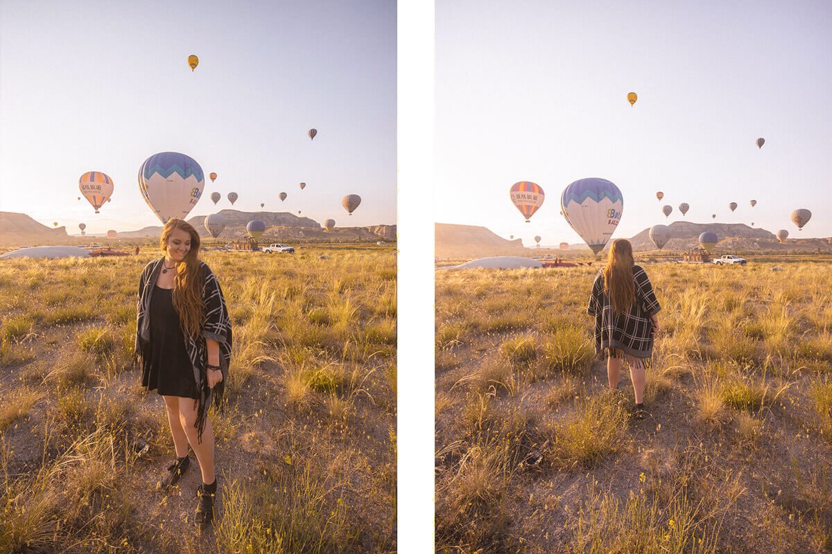 landed hot air ballooning cappadocia
