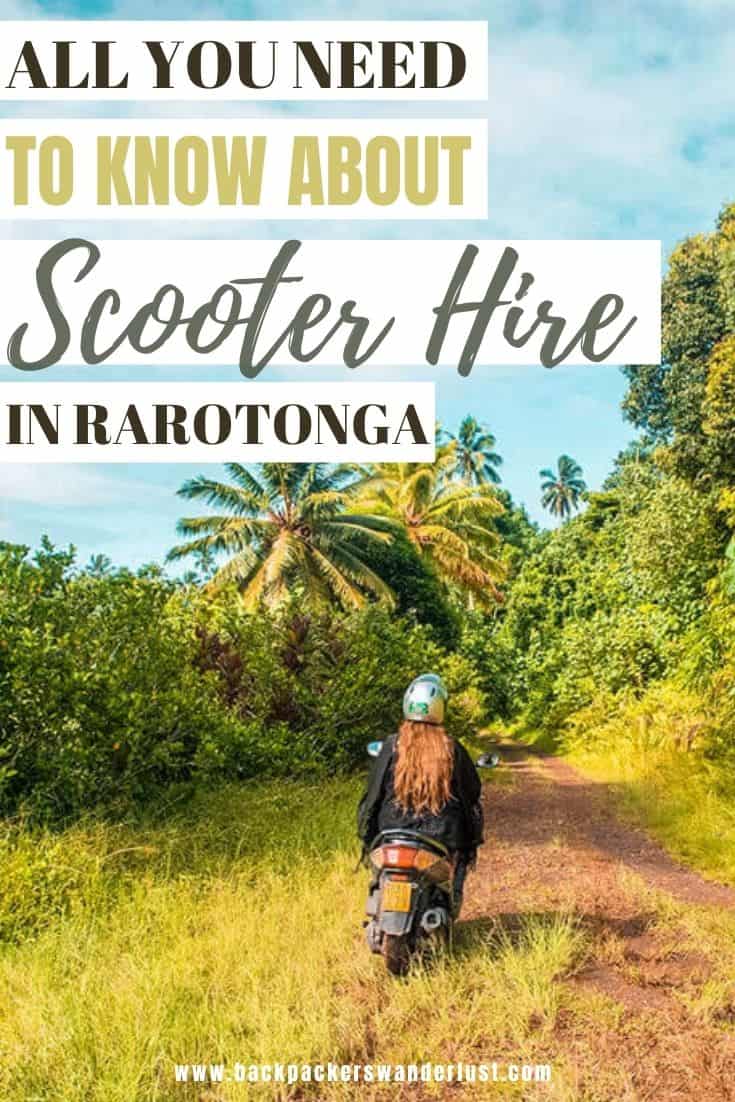 Find out everything you need to know about scooter hire in Rarotonga. I will be giving you all the information you need to know such as getting your tourist scooter license in Rarotonga, road rules, and where to hire your scooter from.