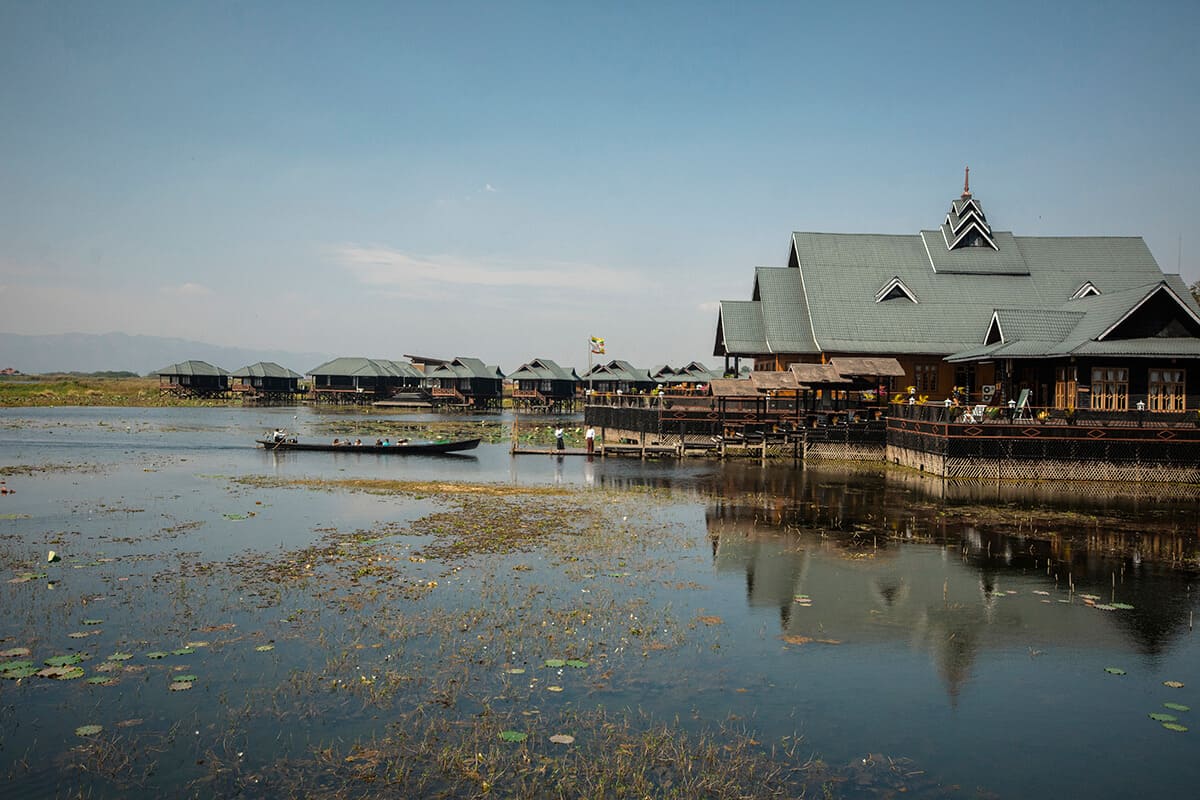main building serenity inle resort