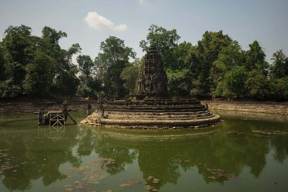 Neak Pean temple in siem reap