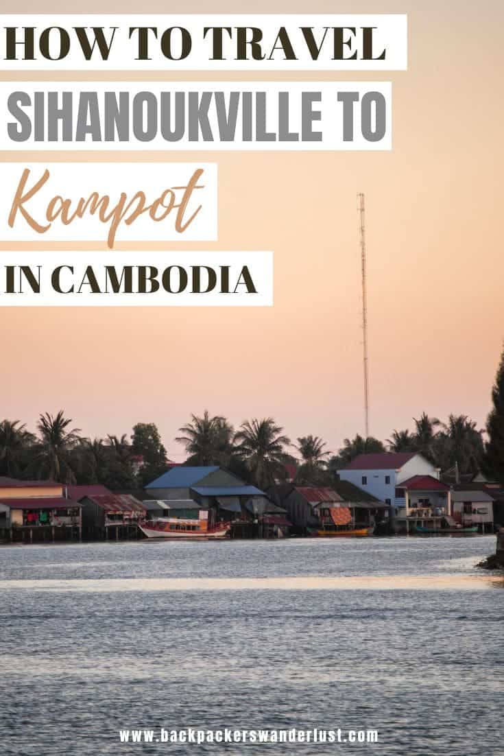 Come check out how to travel from Sihanoukville to Kampot. I will compare the bus, minivan, train, and plane choices to let you know which exactly is the best option!