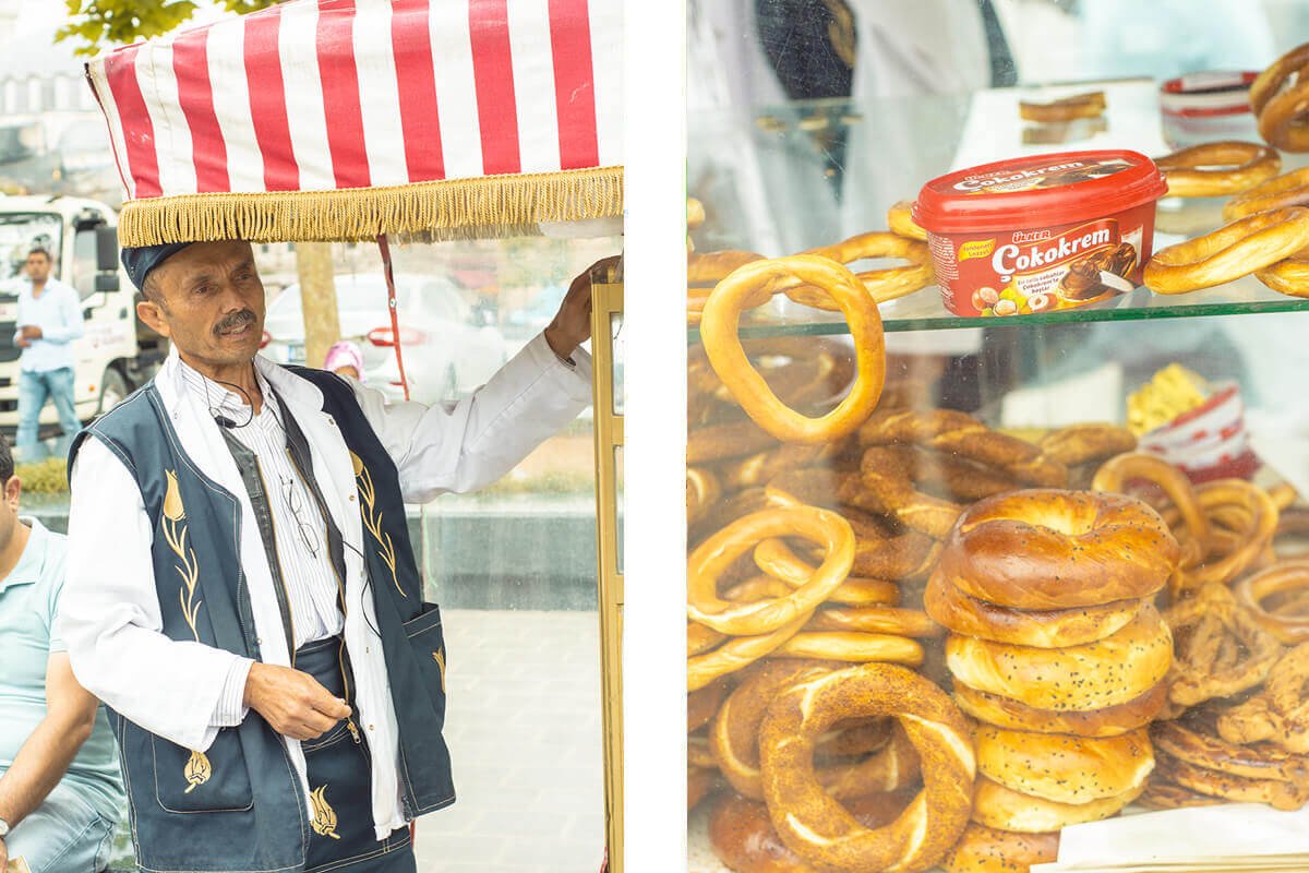 simit best food in istanbul