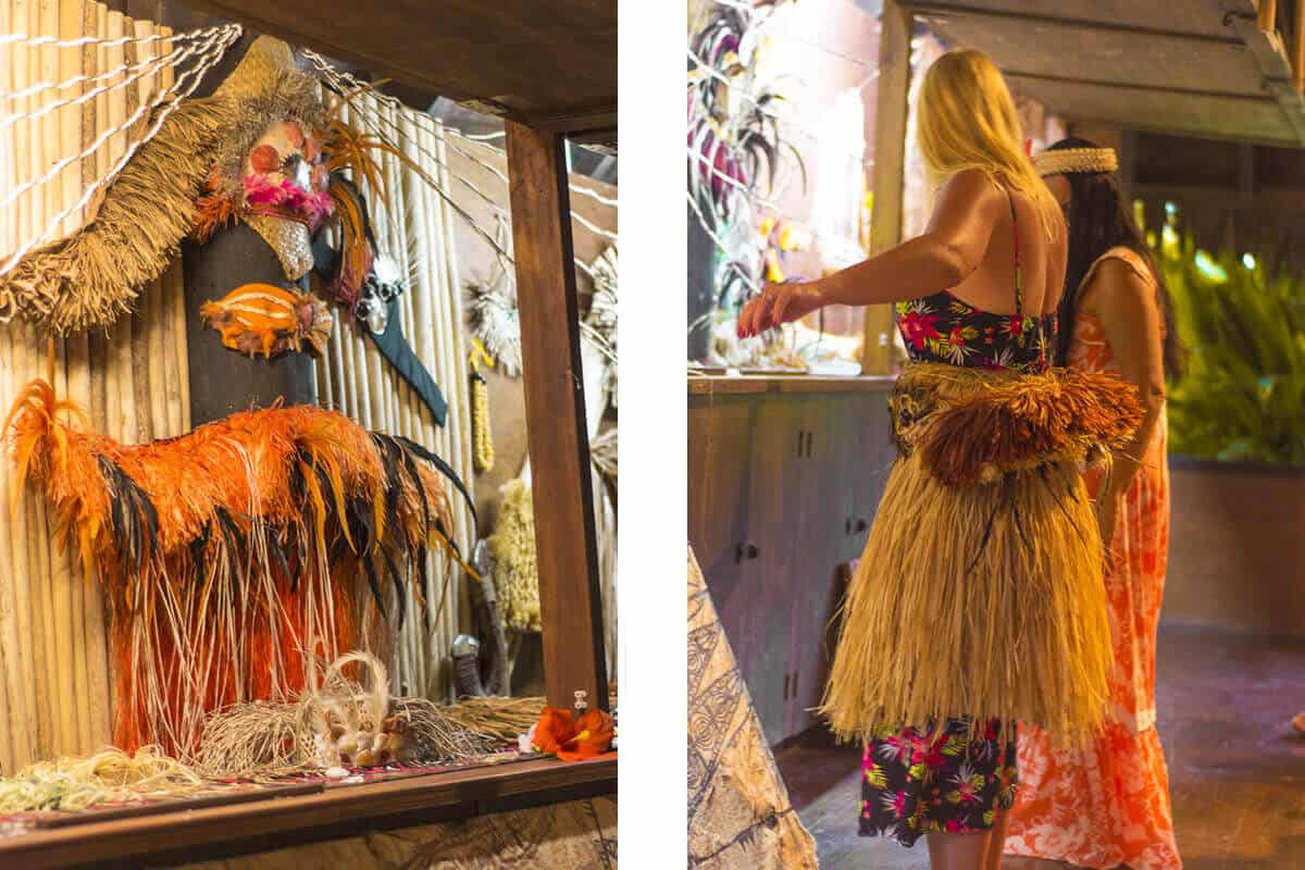 traditional womenswear in rarotonga