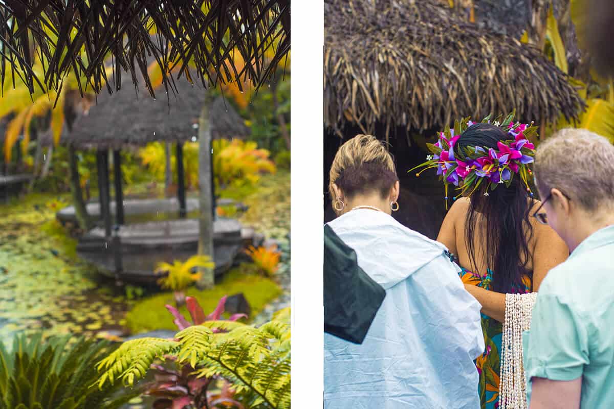 arriving at te vara nui in rarotonga
