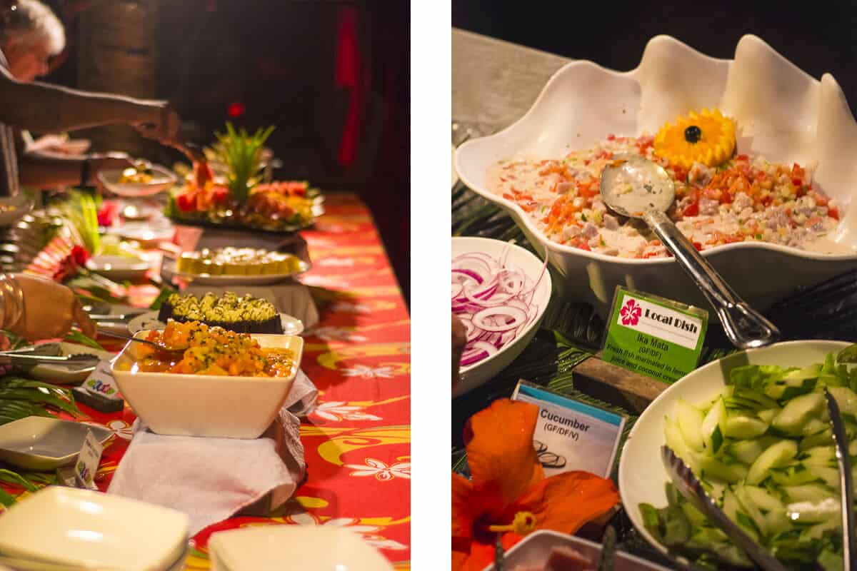 te vara nui buffet dinner