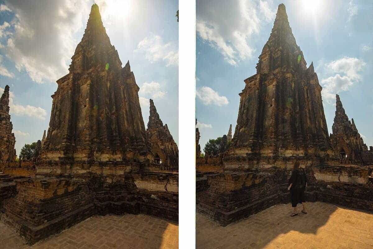 exploring ayutthaya while backpacking thailand