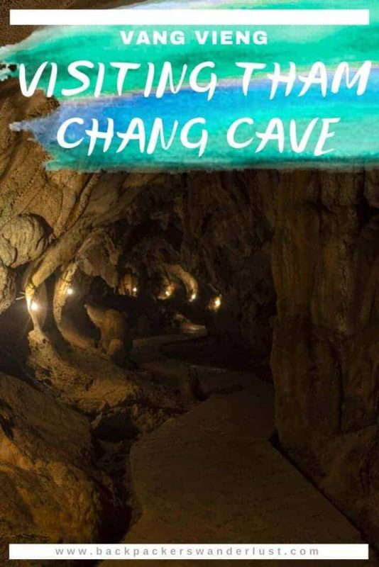 Find out all you need to know about visiting Tham Chang Cave in Vang Vieng and the secret Blue Lagoon Two which is also located there. This includes how to get there, what to do, entry fees, where to stay and more!
