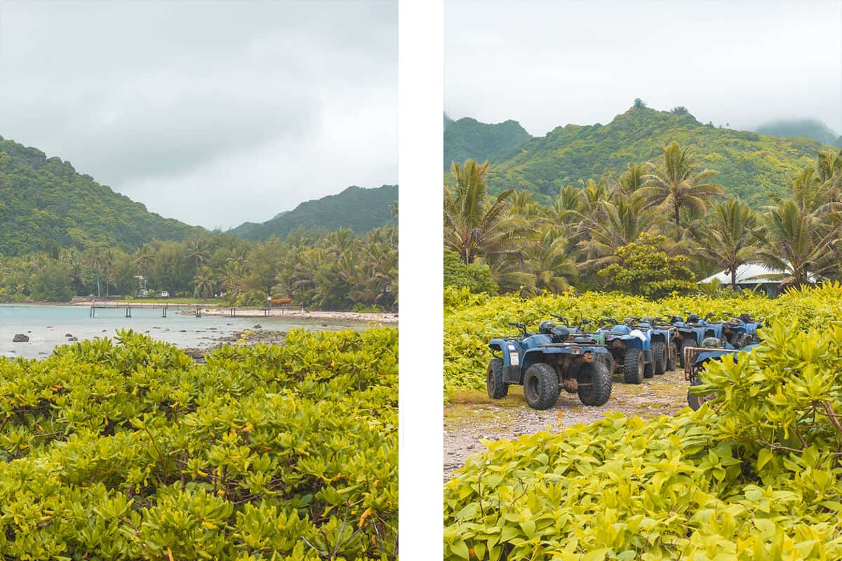 avana passage viewpoint in rarotonga