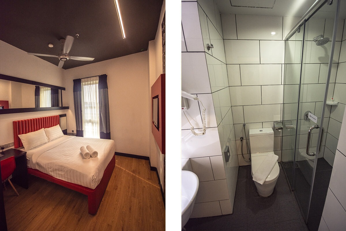 Tune Hotel klia2 The Perfect Airport Stay In Kuala Lumpur 5 bathroom at tune hotel in klia2