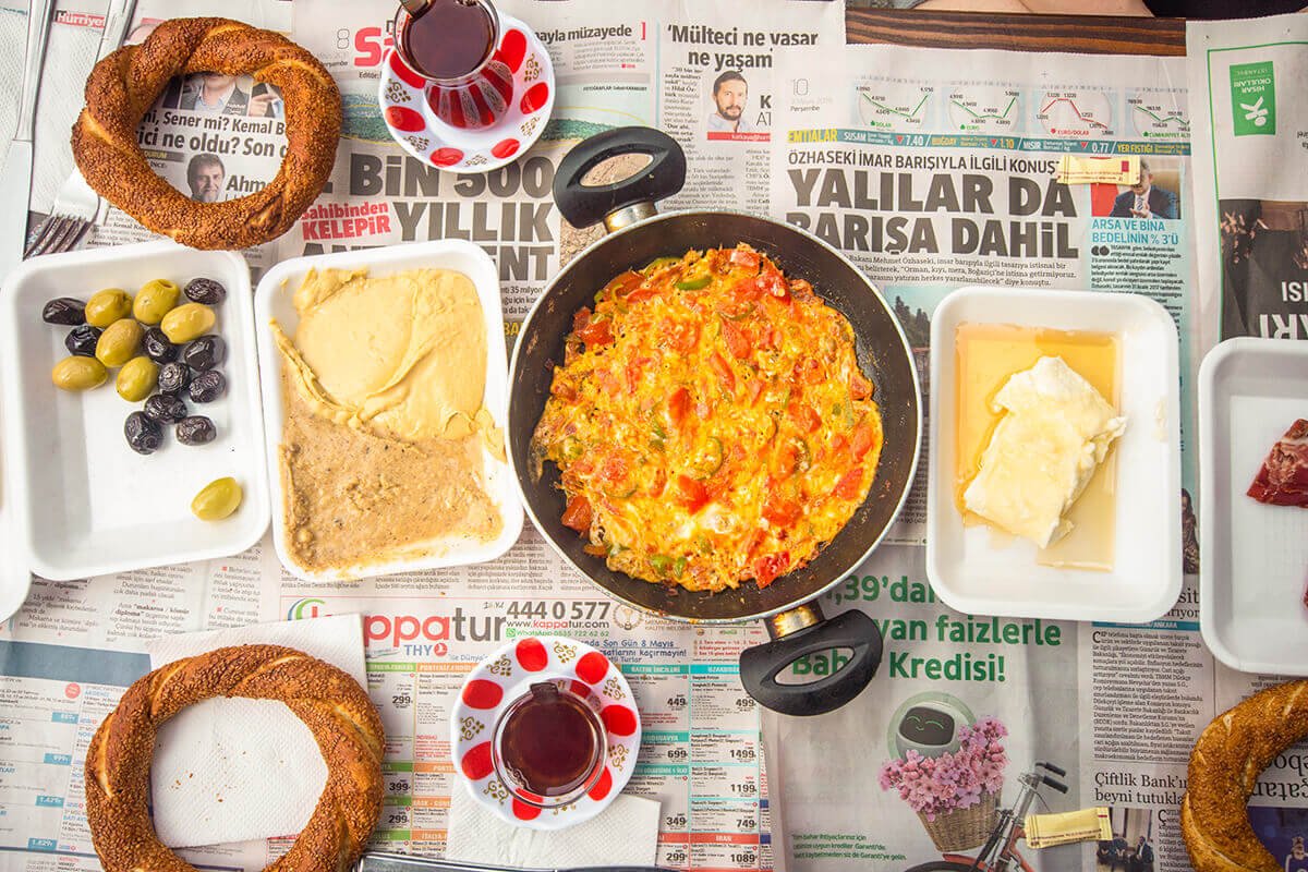 turkish breakfast best food in istanbul