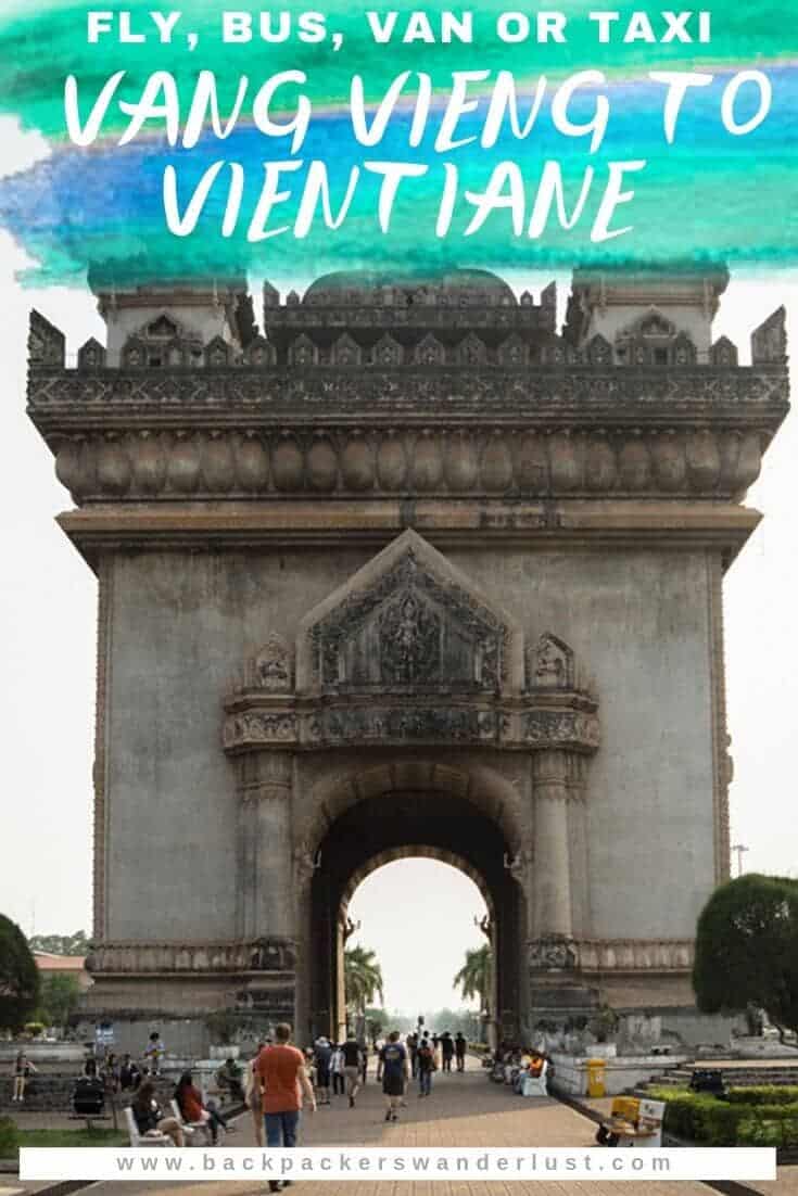 Vang Vieng To Vientiane: All Transport Options Explained 13 Find out the best and easiest way to travel from Vang Vieng to Vientiane in Laos. This is a relatively simple journey to make, though there are various ways you can do it. That's why I will explain each to find the best for you!