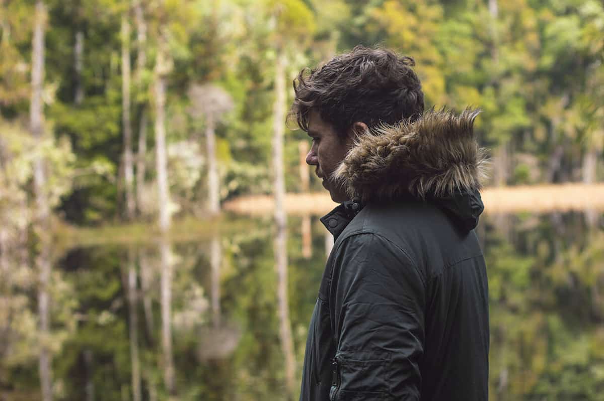enjoying the peacefulness and scenery at waihora lagoon