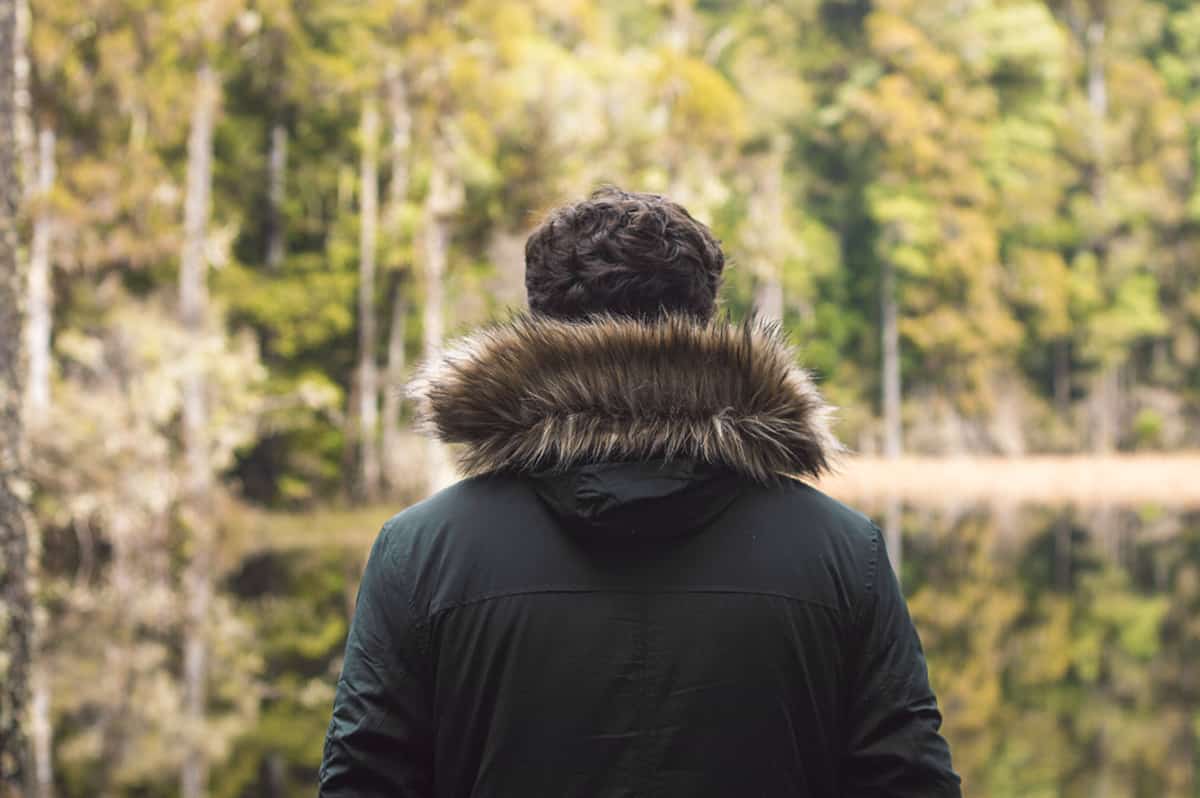 taking in the beautiful views on the waihora lagoon walk from taupo