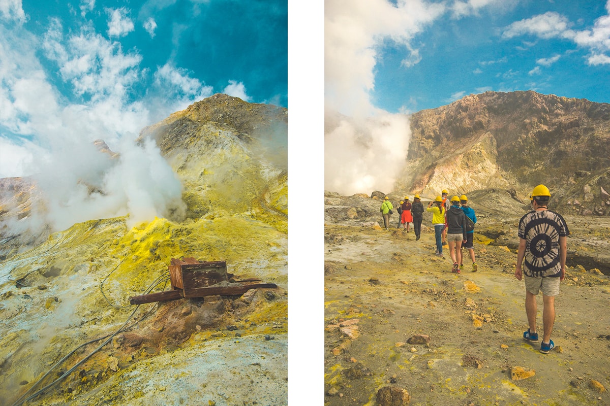 Explore White Island, New Zealand | New Zealand's Most Active Volcano | Whakatane | North Island | Backpack New Zealand | Travel | Backpacking | Surlphur | Geothermal | Amazing landscapes | Photography | Backpackers Wanderlust |