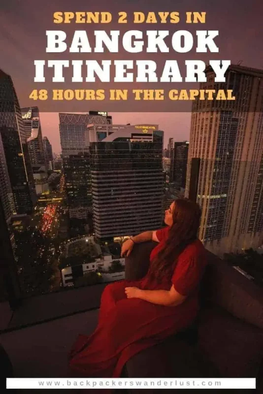 Find out what is the perfect 2 days in Bangkok itinerary to ensure you have the ultimate time in Thailand's capital city. Let’s talk about the best things to do, restaurants, where to stay, and more for your 48 hours in Bangkok!