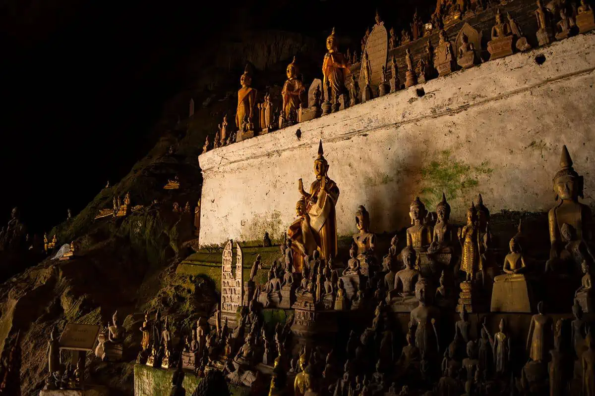 3 Days In Luang Prabang Itinerary: ULTIMATE Guide 10 hundreds of buddhas at pak ou caves in luang prabang
