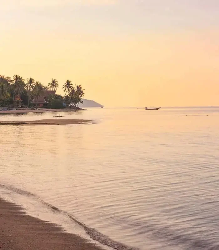 sunset ku club beach best beaches in koh phangan