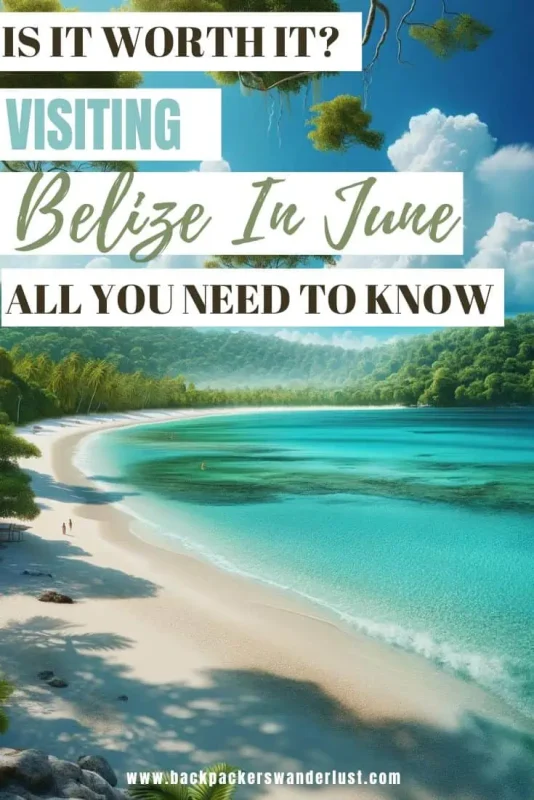 Belize In June: Is Belize Worth Visiting In June? 38 Come find out all you need to know about traveling Belize in June. This includes what to expect regarding the weather, crowds, costs, wildlife, best places to go, and more!