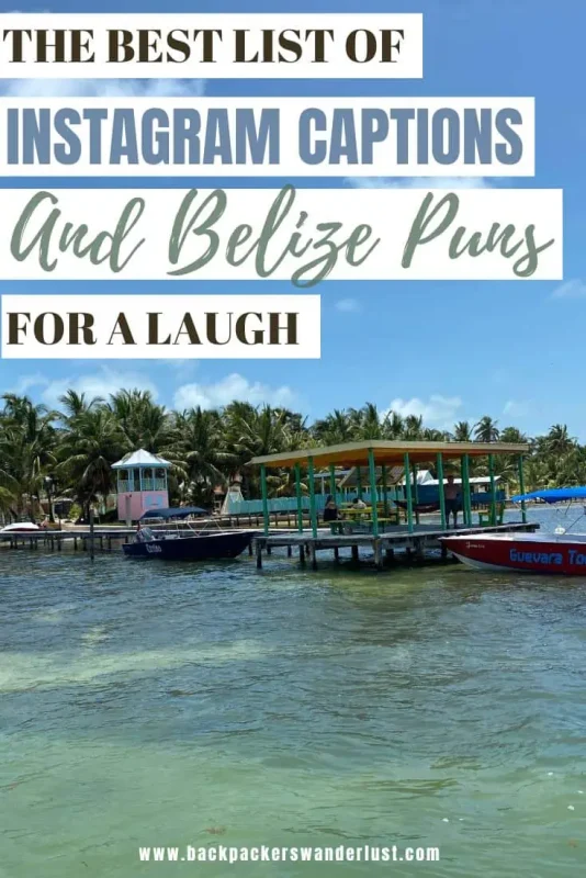 Come check out these awesome Belize puns and Instagram captions, so you can get into the spirit and joking nature of this awesome country. Whether you are visiting Ambergris Caye, Caye Caulker, or San Ignacio I have the perfect option for you!