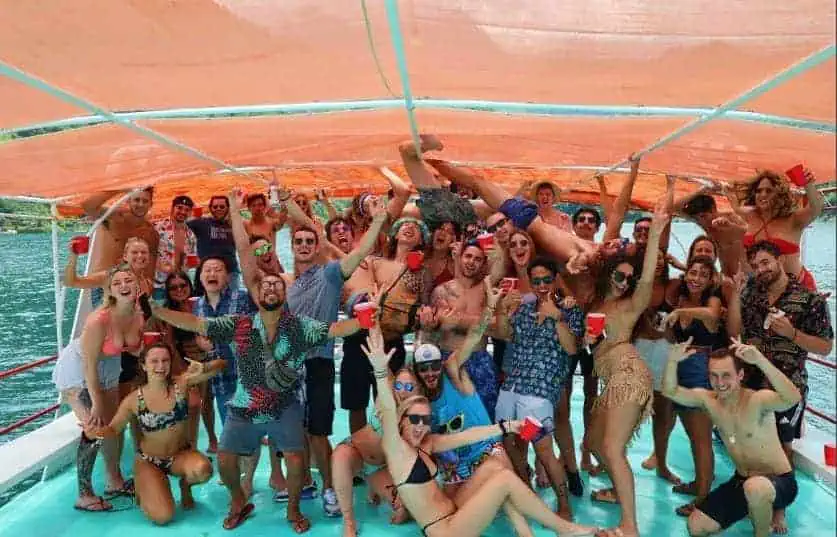 boat party on lake atitlan with mr mullets hostel in san pedro la laguna