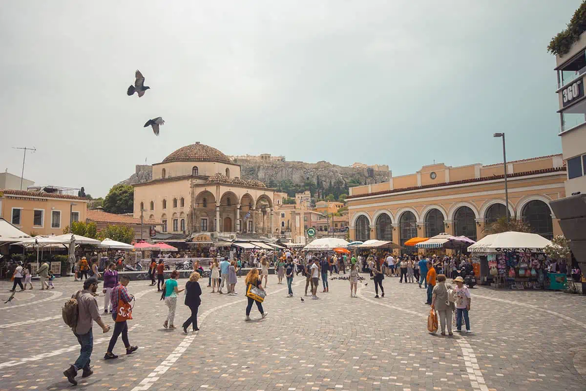 The acropolis in Athens, Greece, is a must-visit destination for travelers seeking affordable experiences in one of the cheapest countries to travel.