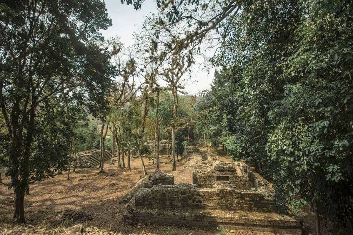 the famous copan mayan ruins in honduras