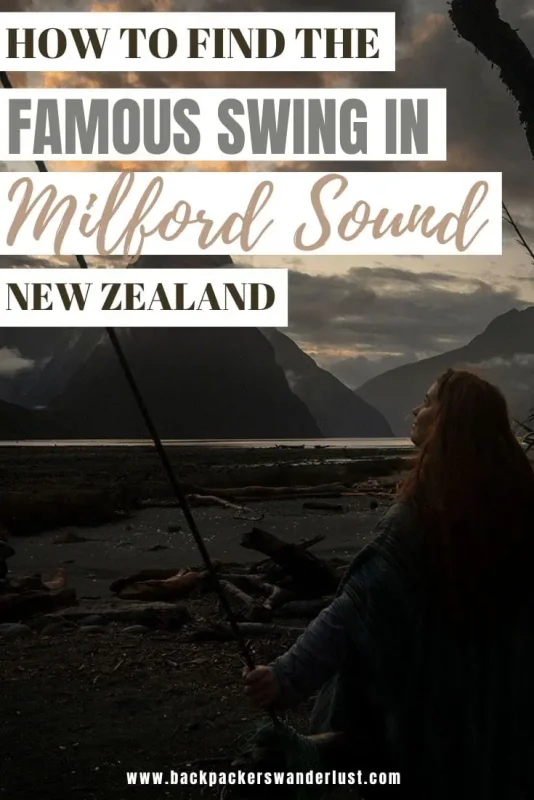 The Milford Sound Swing has become a bit of an icon on the foreshore, so no doubt you want to find it! Well, let me share with you the exact location, when to visit, and more!