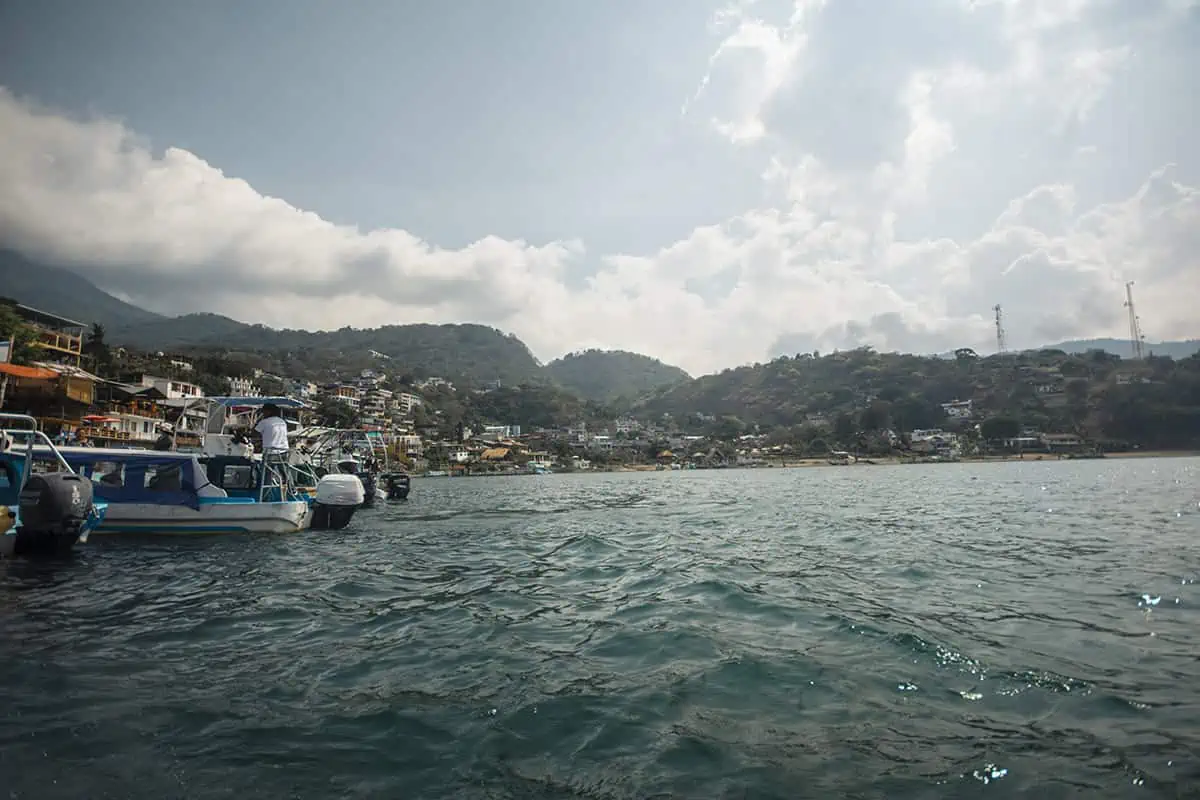Panajachel To San Pedro & The Towns Between: How To Travel Around Lake Atitlan 18 arriving at the pier after traveling from panajachel to san pedro