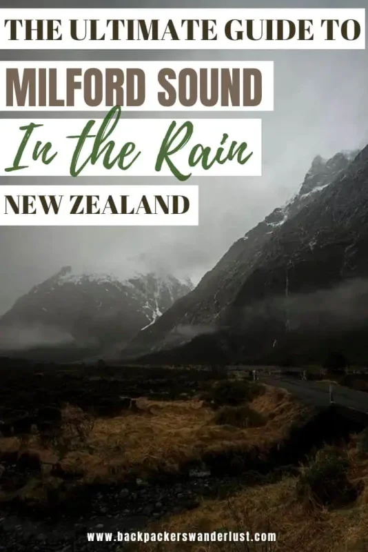 Interested in exploring Milford Sound but worried about rainy weather. Well, let me tell you why Milford Sound in the rain is the absolute best time to visit and how you won't have any regrets!