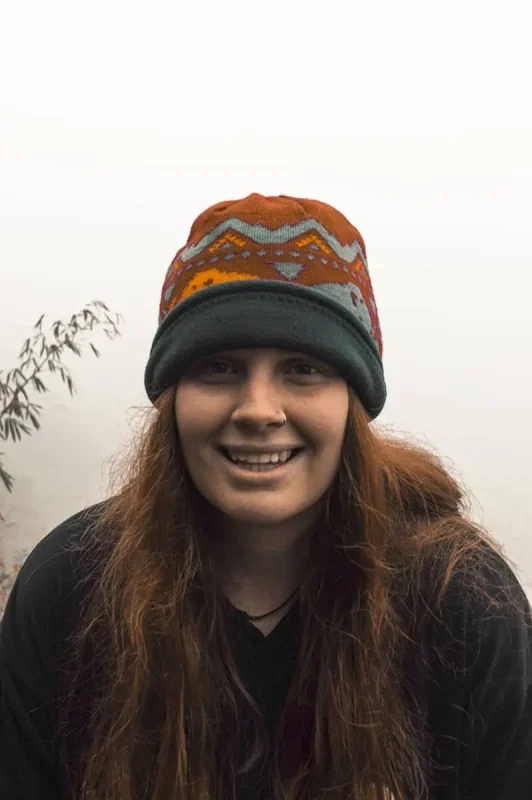 not being able to see much through the fog in sapa